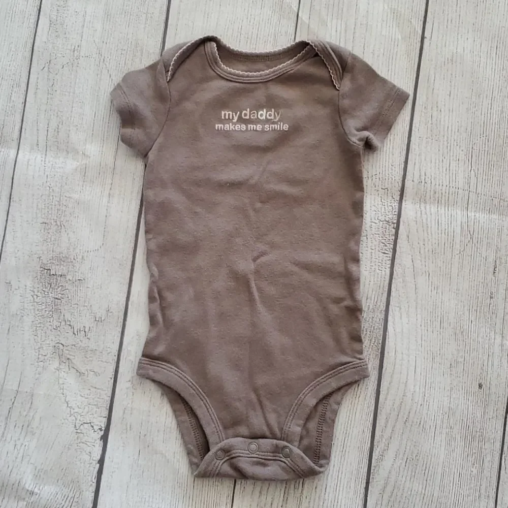 6m Carter's onsies